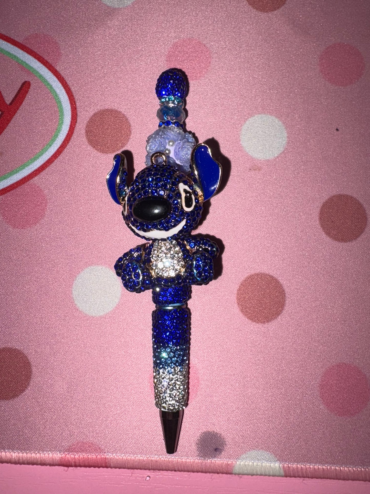 Stitch rhinestone stomping