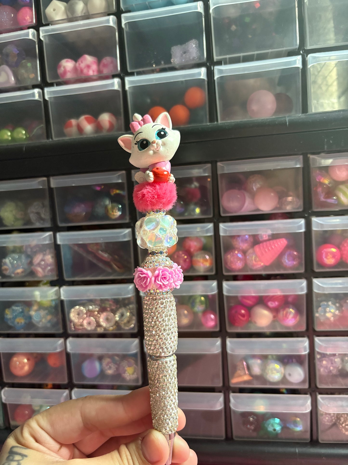 Maria rhinestone pen