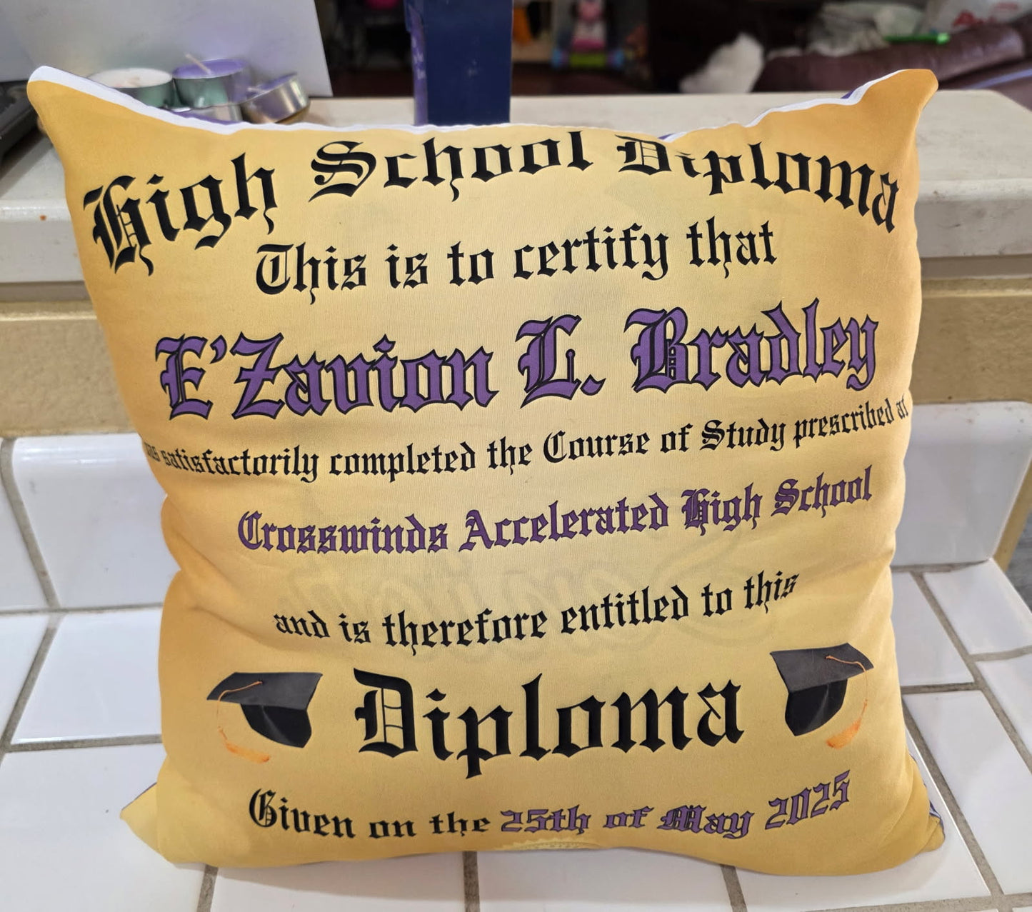 Custom pillows