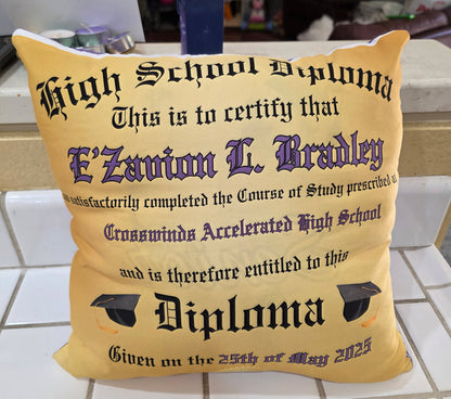 Custom pillows