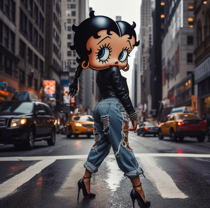 Betty boo DTF designs