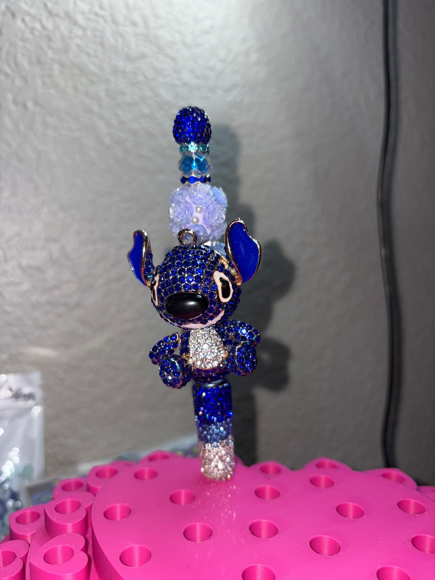 Stitch rhinestone stomping