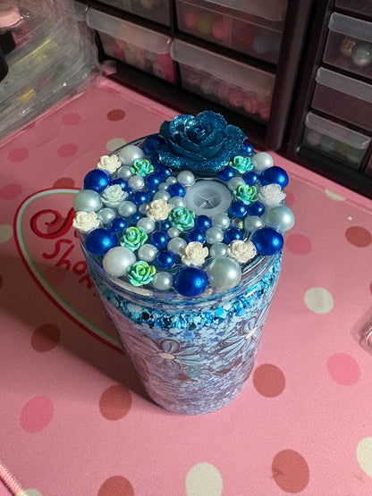 Snow globe custom with the lid dazzle